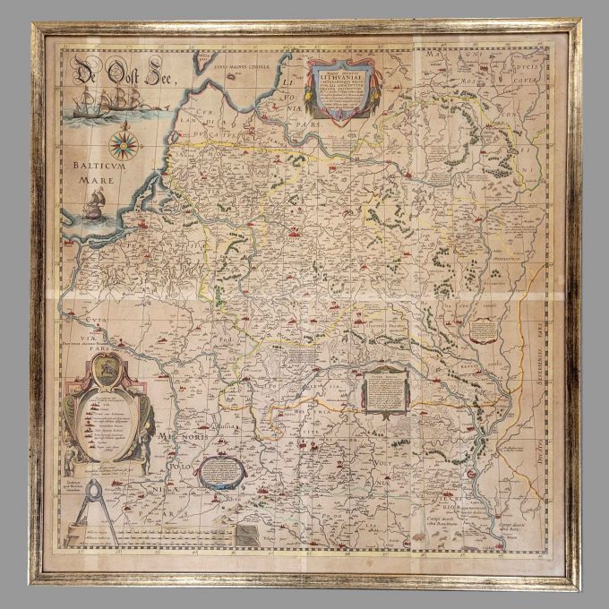 Los 56: BLAEU, Willem Jansonius: Magni Ducatus Lithuaniae