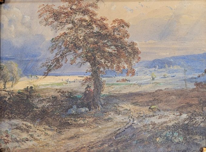 Los 64: FRANZÖSISCHER MEISTER: Schäfer unter einem Baum – Bild 2