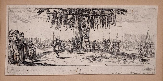 Los 70: CALLOT, Jaques: Die Hinrichtung unter der Eiche – Bild 2