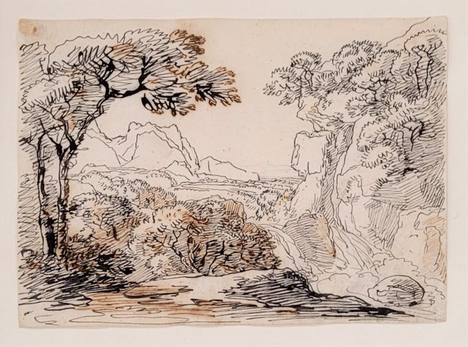 Los 79: KOBELL, Ferdinand von: Südländische Gebirgslandschaft – Bild 2