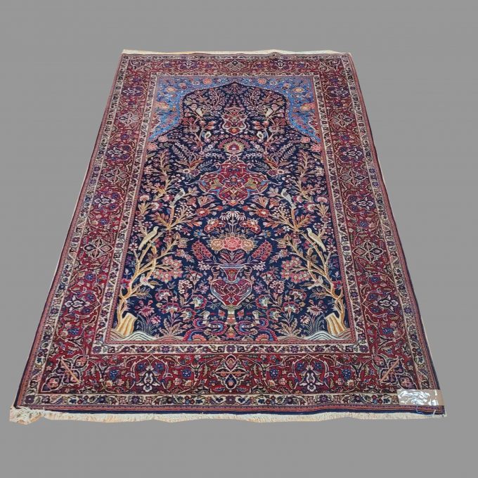 Los 871: Keshan, um 1930, 212 x 136 cm, Zustand B/C