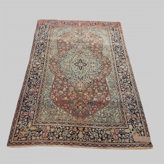 Los 883: Kirman, um 1930, 196 x 132 cm, Zustand C