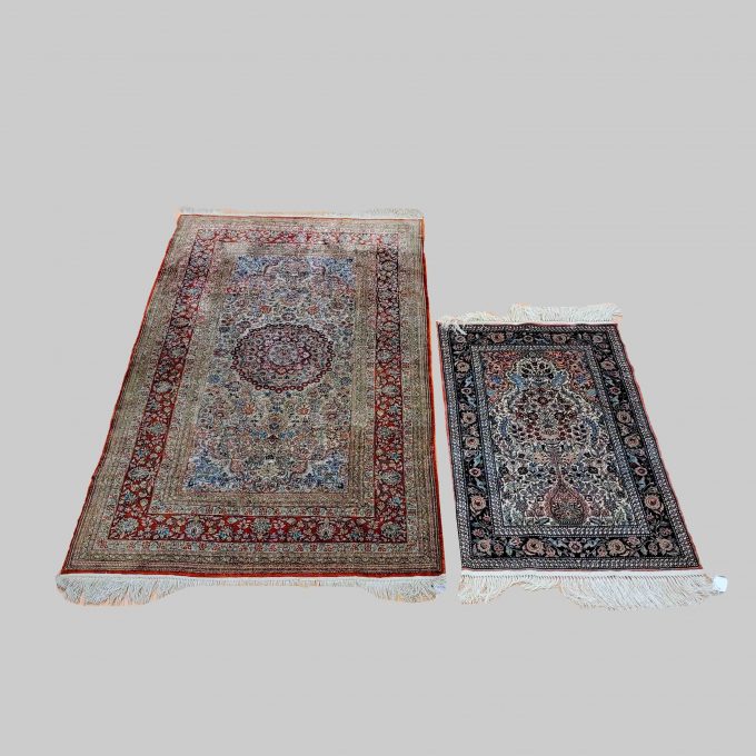 Los 899: Kayseri, Seide, 153 x 93 cm, Zustand C
