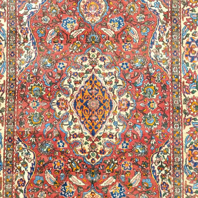 Los 910: Isfahan, um 1950, 200 x 142 cm, Zustand B – Bild 3