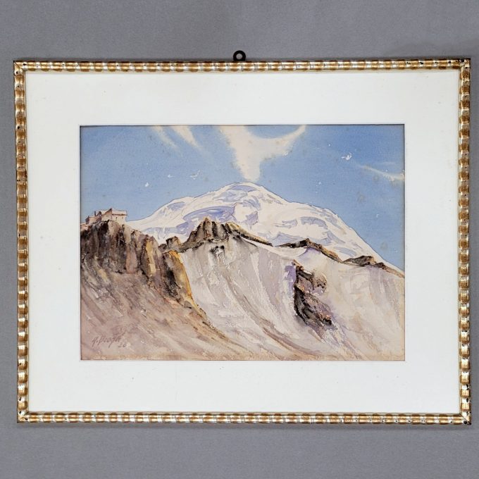 Los 115: BROGLE, Georg Adolf: Am Ortler