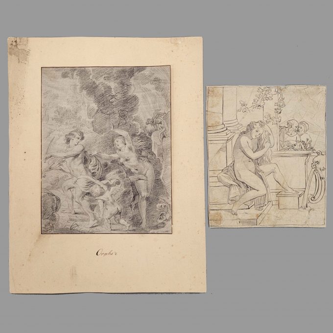 Los 127: PICART, Bernard: Orpheus und Eurydike