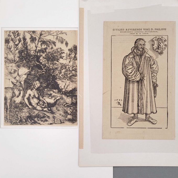 Los 136: CRANACH, Lucas der Jüngere: Porträt des Melanchton – Bild 2