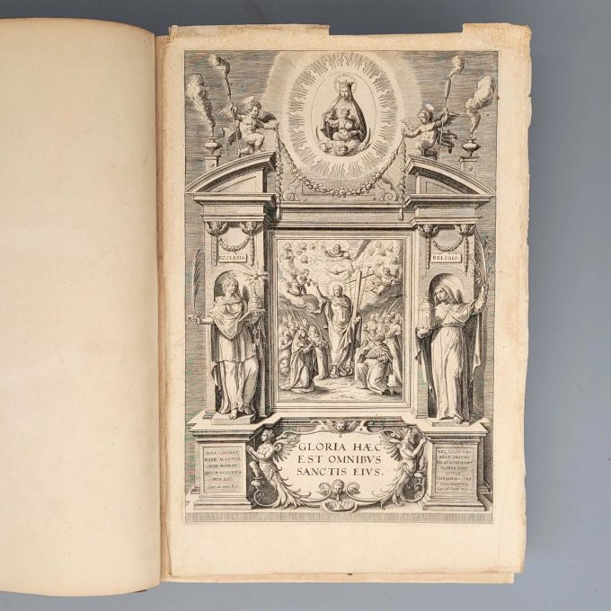 Los 14: BARONIUS, Caesar et al.: Martyrologivm Romanvm ad nouam kalendarij rationem & ecclesiasticæ historiæ veritatem restitutum – Bild 2