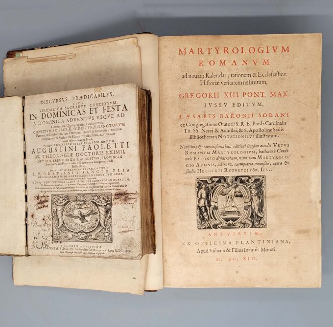 Los 14: BARONIUS, Caesar et al.: Martyrologivm Romanvm ad nouam kalendarij rationem & ecclesiasticæ historiæ veritatem restitutum