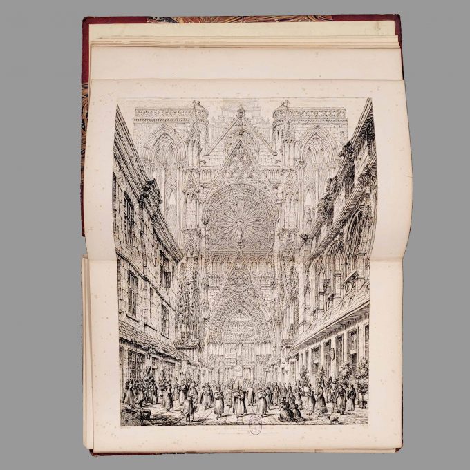 Los 34: CONEY, John: Engravings of Ancient Cathedrals…in France, Holland, Germany, and Italy – Bild 3