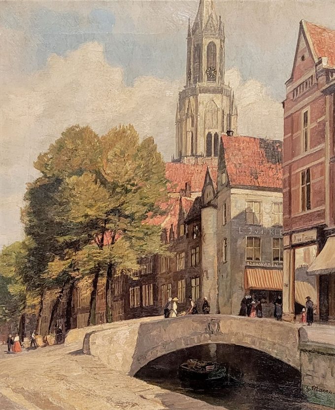 Los 366: MACCO, Georg: Gracht in Delft – Bild 2