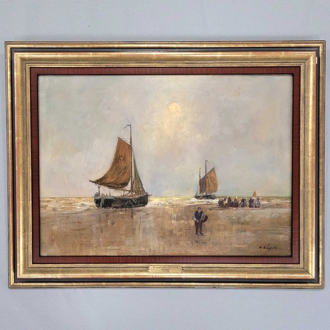 Los 394: ESSFELD, Alexander: Fischmarkt am Strand