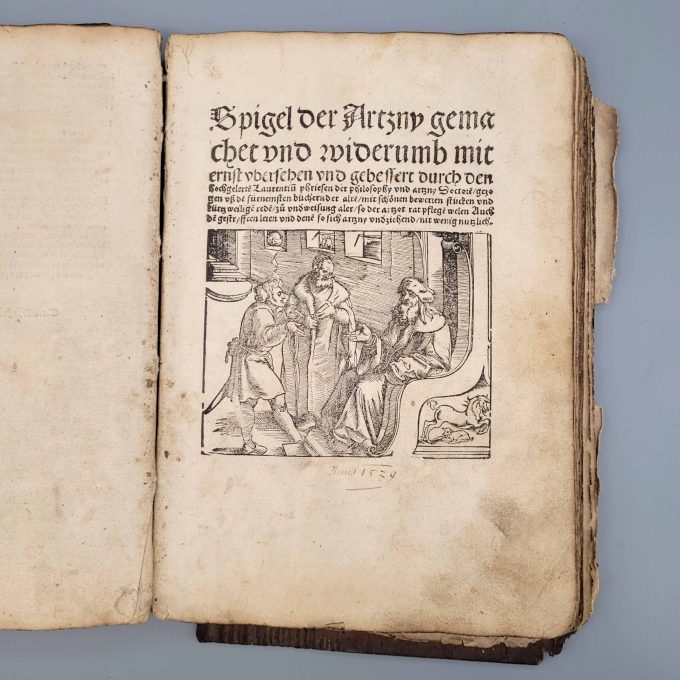 Los 4: ROESSLIN, Eucharius: Kreuterbuch von aller Kreuter, Gethier, Gesteine und Metal, Natur, nutz und gebrauch – Bild 3