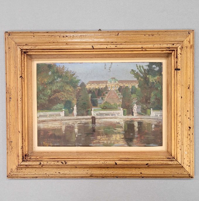 Los 406: KNOCH, Friedegart: Blick auf Schloss Sanssouci