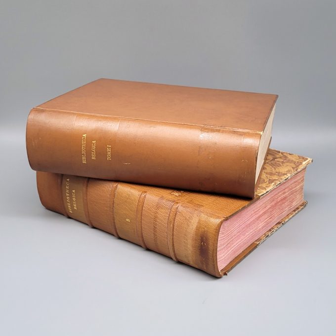 Los 43: FOPPENS, Johannes Franciscus: Bibliotheca Belgica sive virorum in Belgio vita scritique illustrium--- – Bild 4