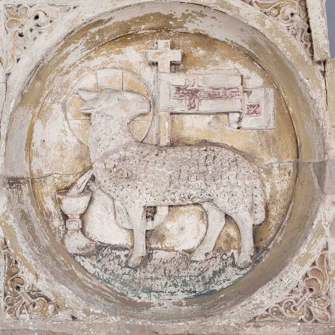 Los 448: Reliefstein "Agnus Dei" – Bild 2