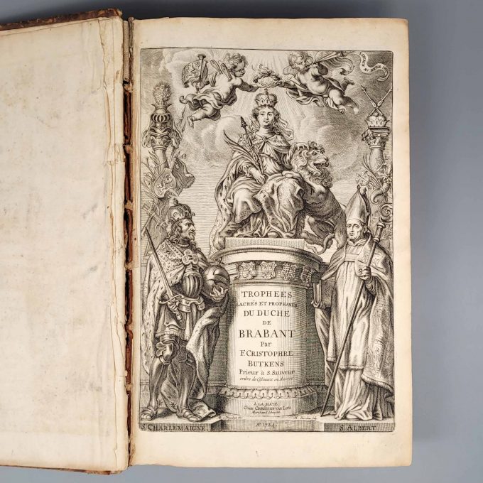 Los 48: BUTKENS, F. Christophre: Trophées tant sacrés que profanes duché de Brabant