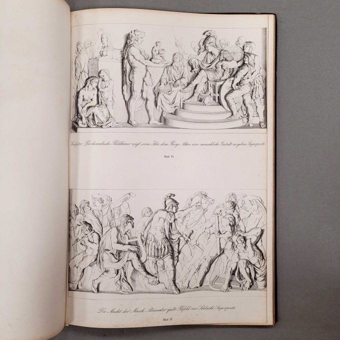 Los 50: SCHADOW, Ridolfo: Erläuterungen der Abbildungen von den Bildhauer-Arbeiten des Johann Gottfried Schadow – Bild 3