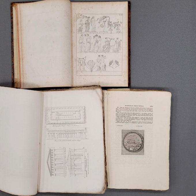 Los 55: WINCKELMANN, Johann Joachim: Monumenti antichi inediti - Seconda edizione – Bild 2