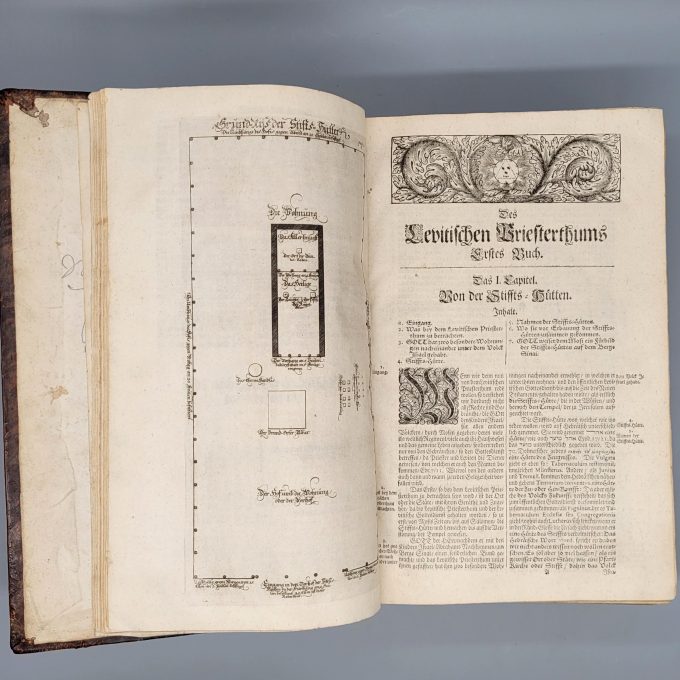 Los 57: LUNDIUS, Johannes: Die alten jüdischen Heiligthümer, Gottesdienste und Gewohnheiten… – Bild 2