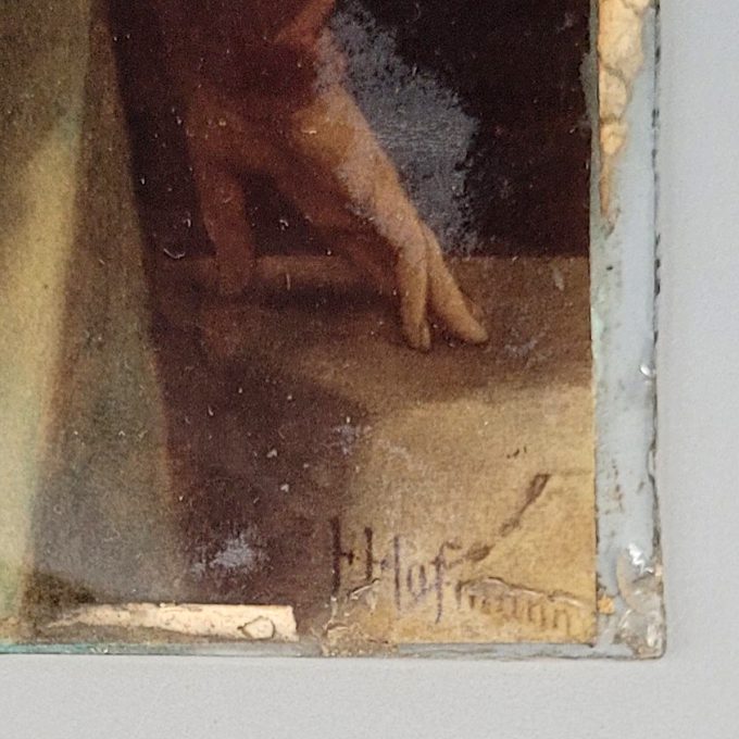 Los 583: HOFMANN, Heinrich Johann: Jesus und der reiche Mann – Bild 2