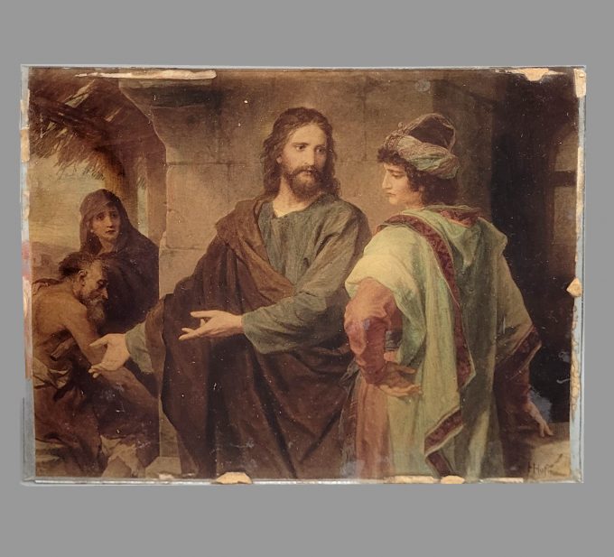 Los 583: HOFMANN, Heinrich Johann: Jesus und der reiche Mann
