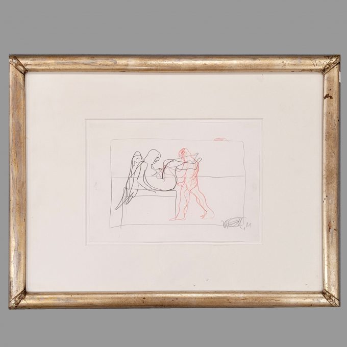 Los 596: VOSTELL, Wolf: Ohne Titel