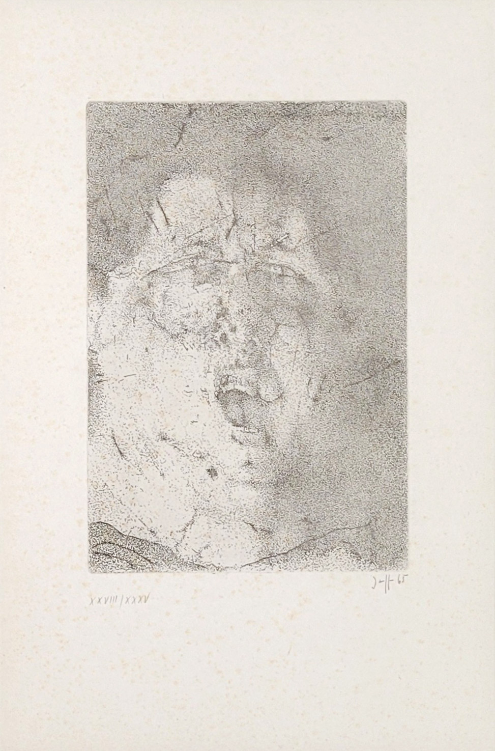 Los 611: JANSSEN, Horst: Selbst drammatisch – Bild 2