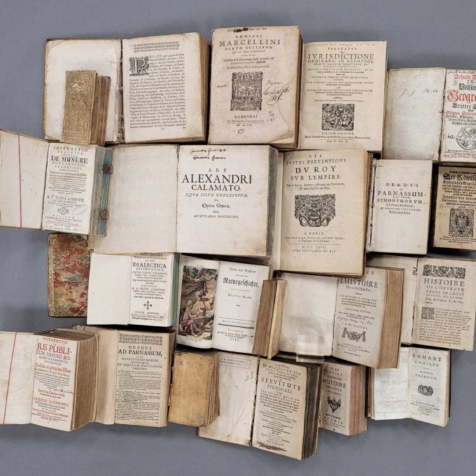 Los 63: Großes Konvolut alte Bücher