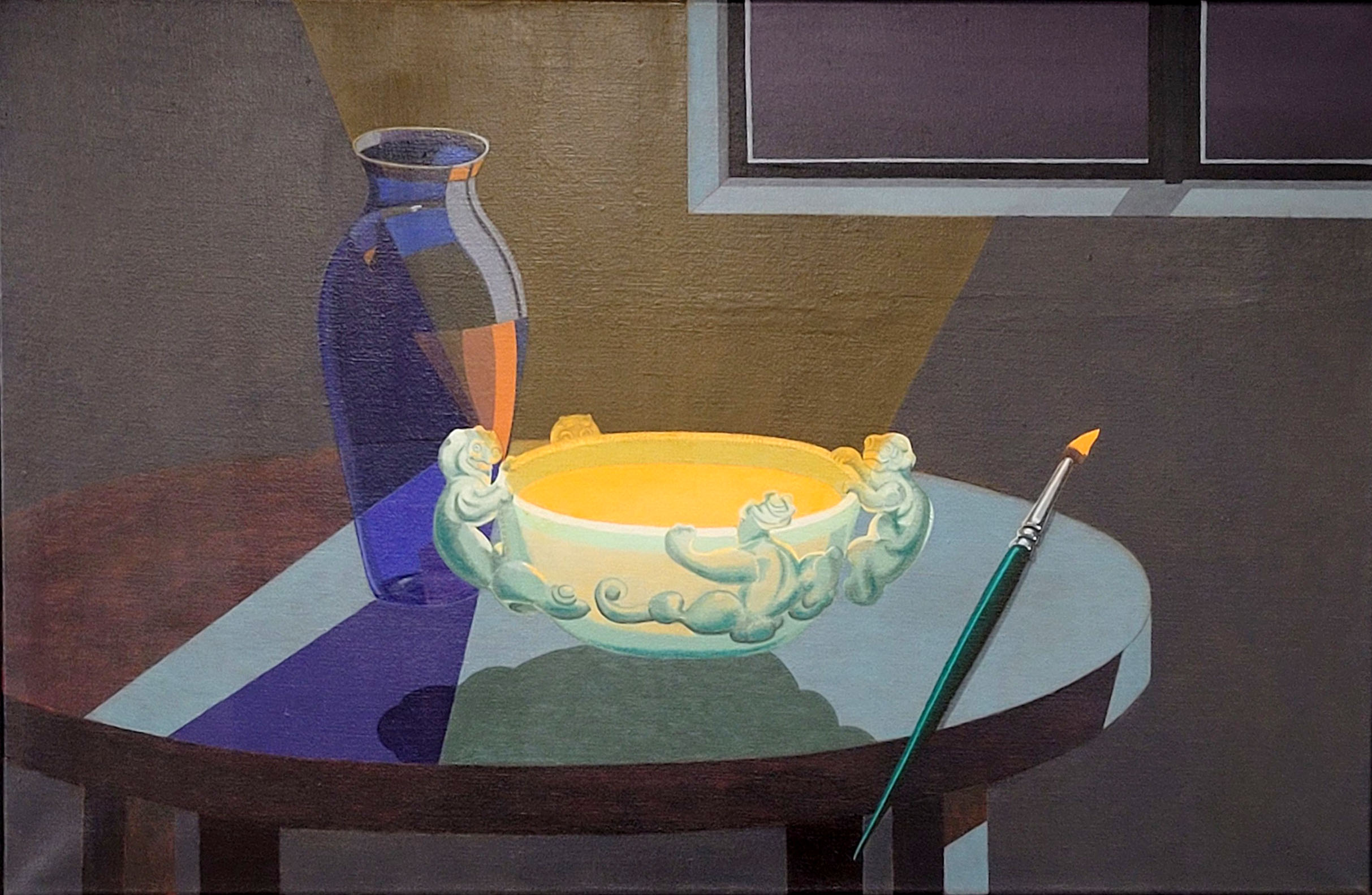 Los 632: FRITZE, Peter Arnold: Ultramarin Orange II – Bild 2