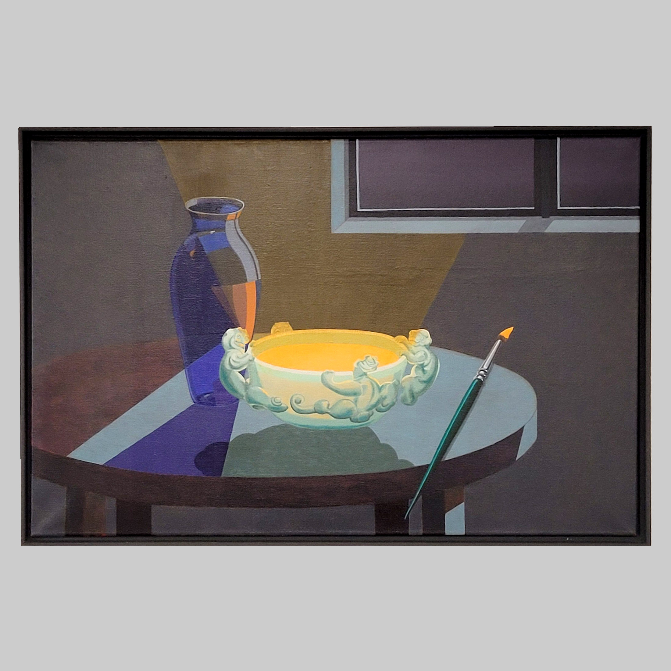 Los 632: FRITZE, Peter Arnold: Ultramarin Orange II