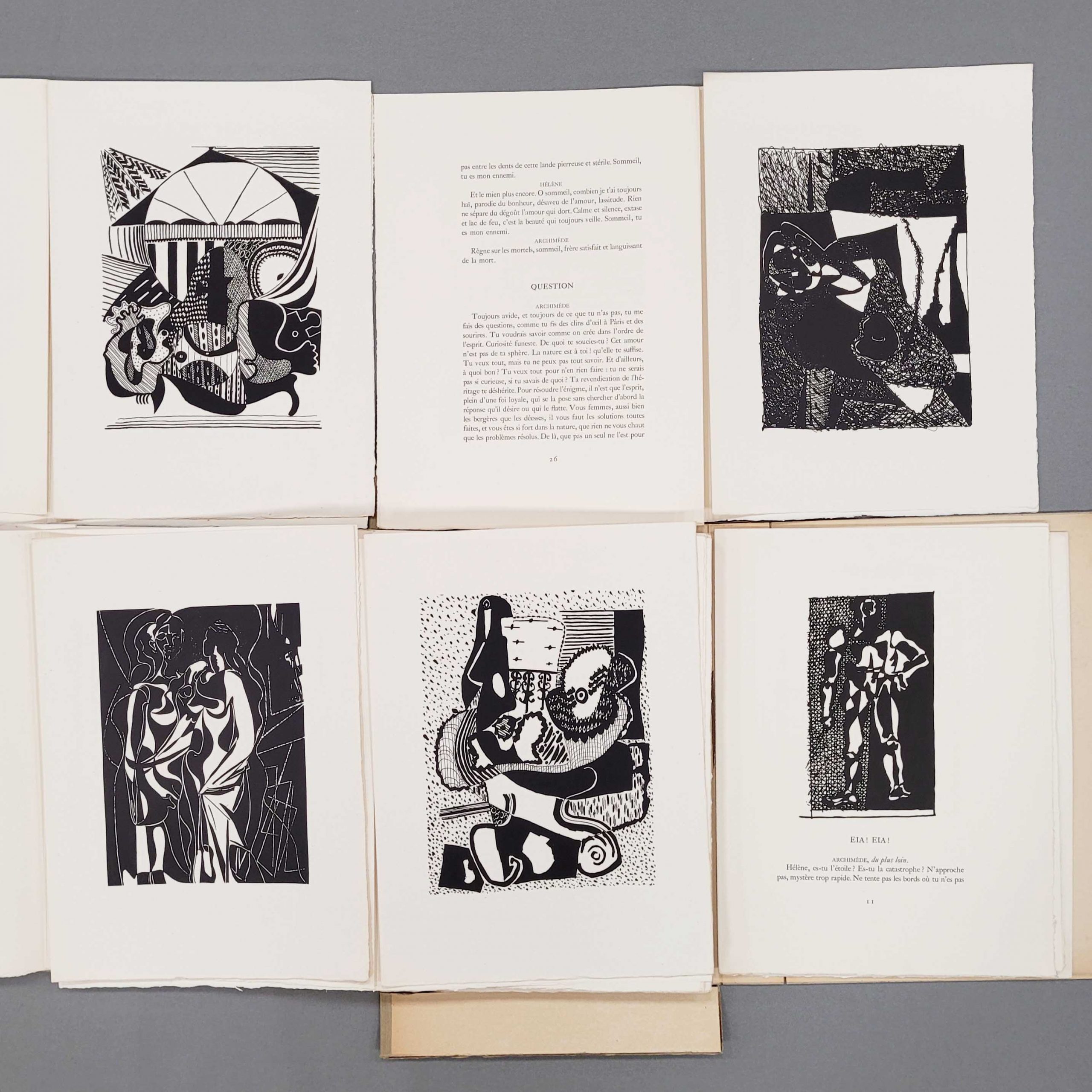 Los 642: SUARÈS, André / PICASSO, Pablo: Hélène chez Archimède – Bild 2