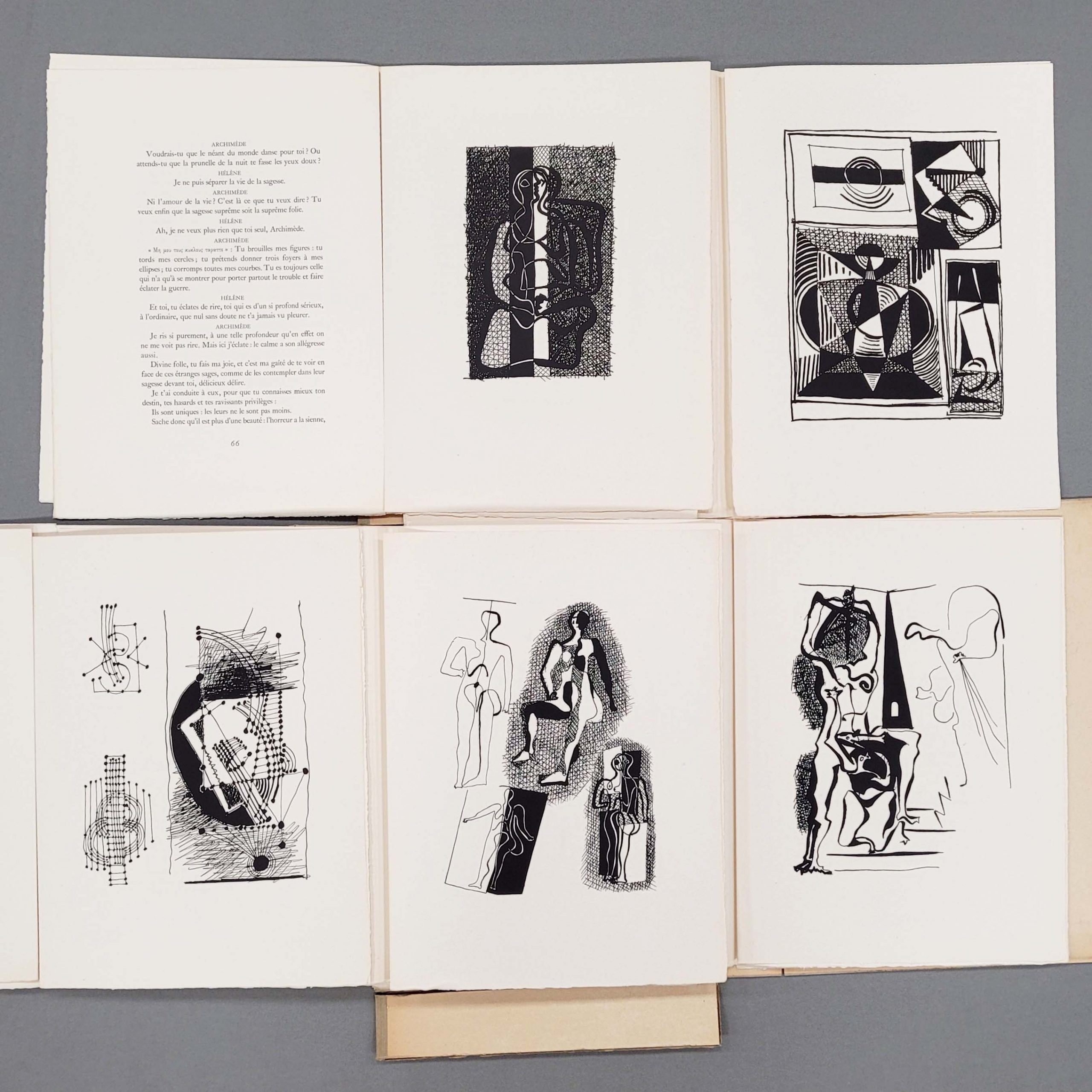 Los 642: SUARÈS, André / PICASSO, Pablo: Hélène chez Archimède – Bild 3