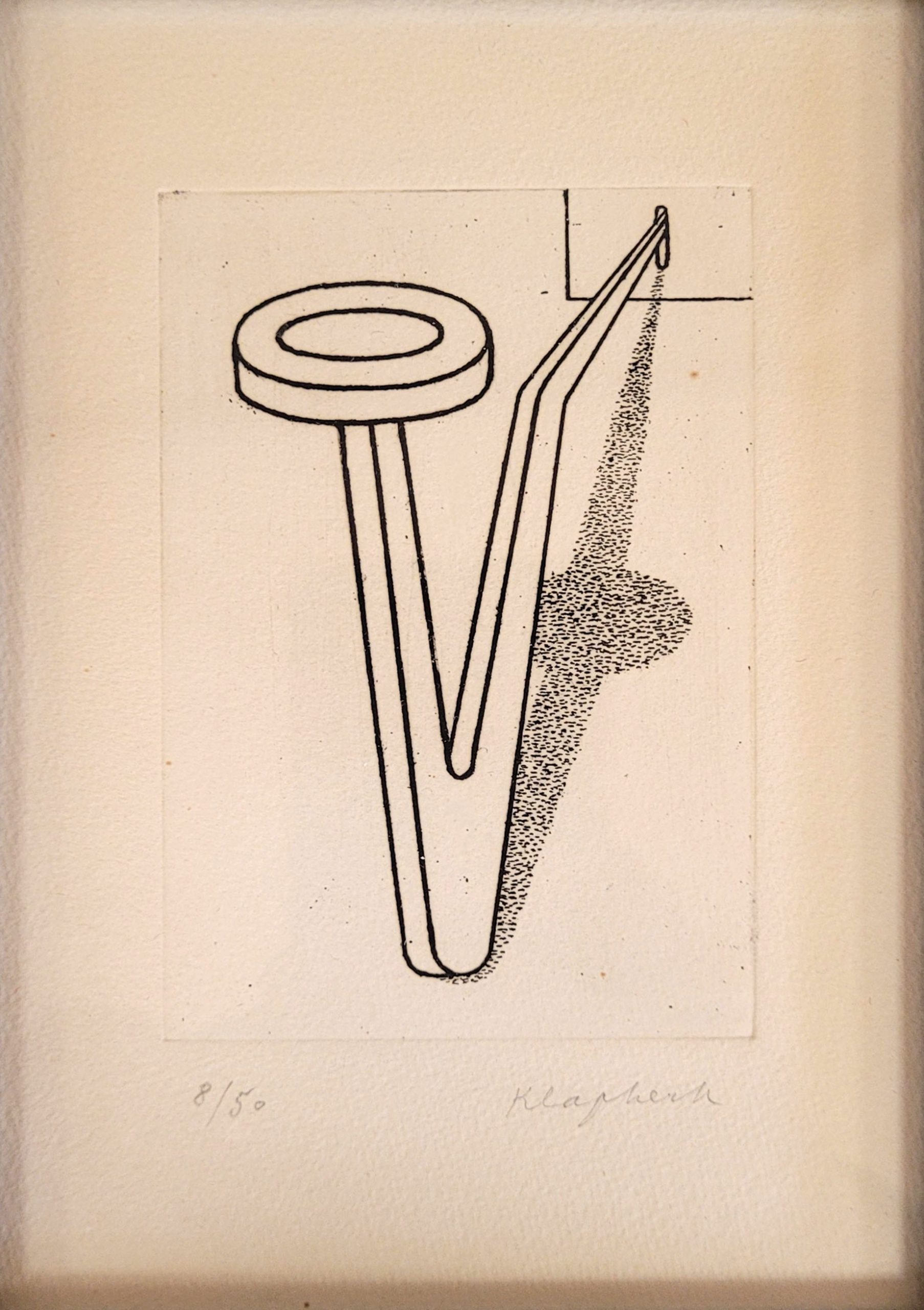 Los 664: KLAPHECK, Konrad: Ein bisschen Hoffnung – Bild 2