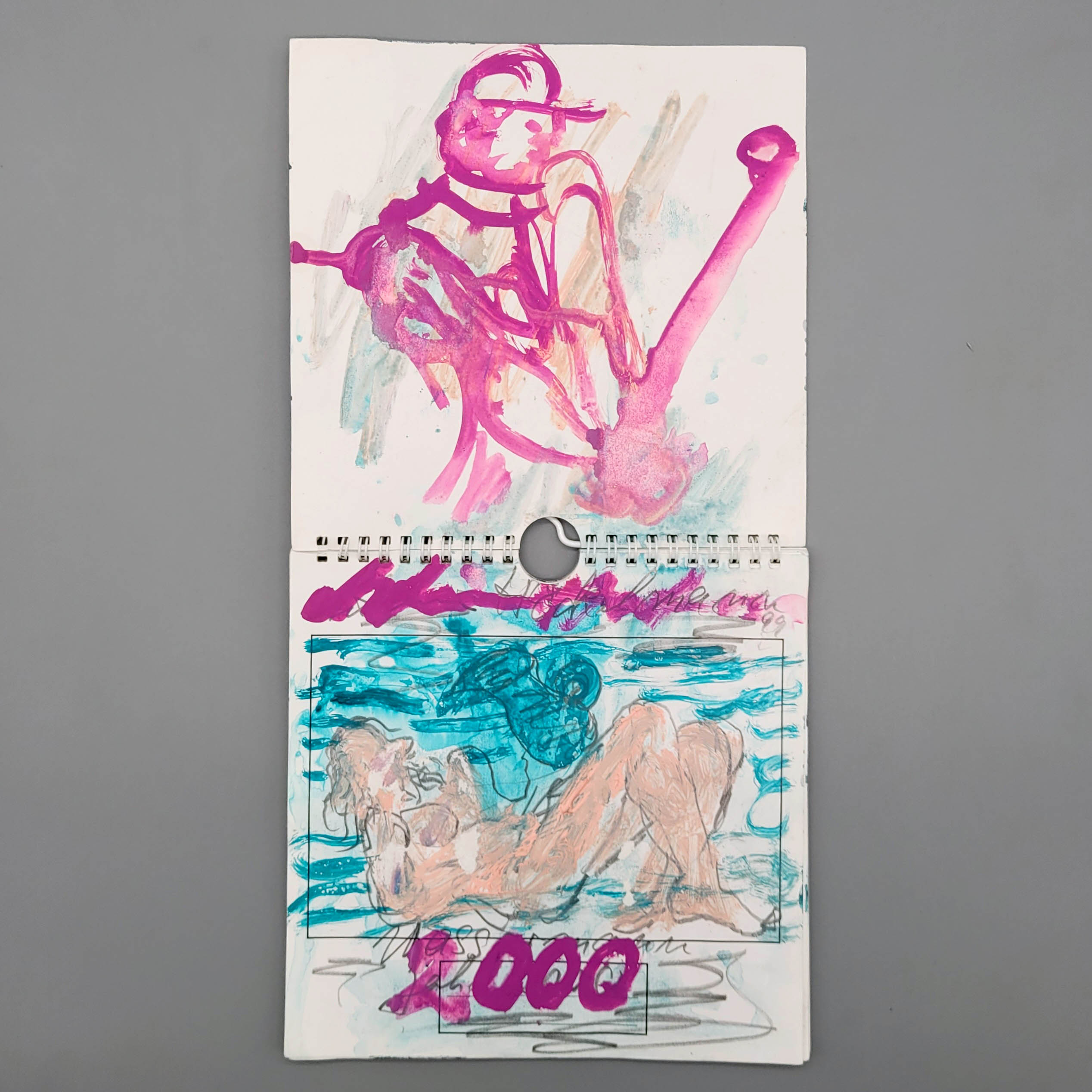 Los 669: HÖCKELMANN, Anton: Kalender für das Jahr 2000 – Bild 2