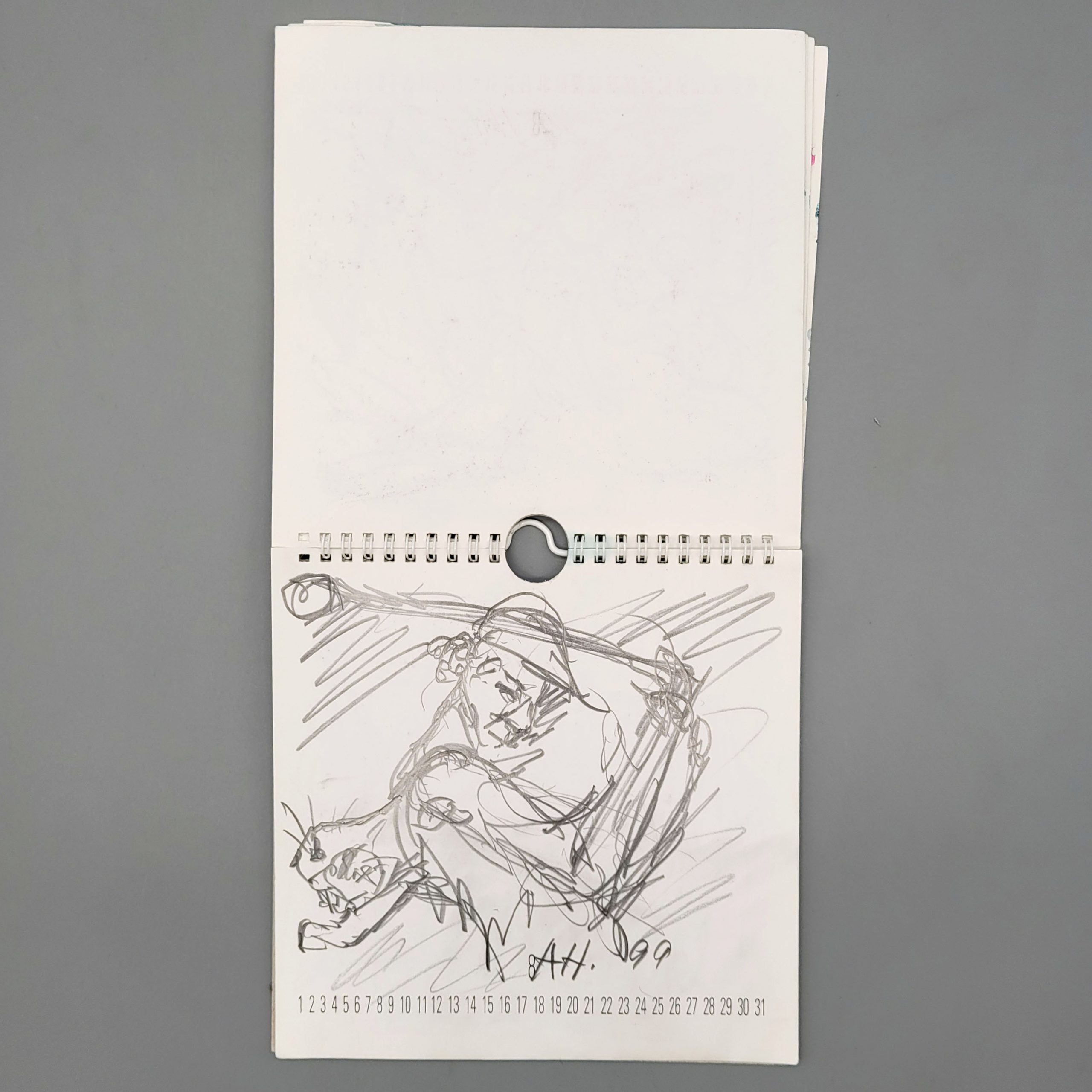 Los 669: HÖCKELMANN, Anton: Kalender für das Jahr 2000 – Bild 3