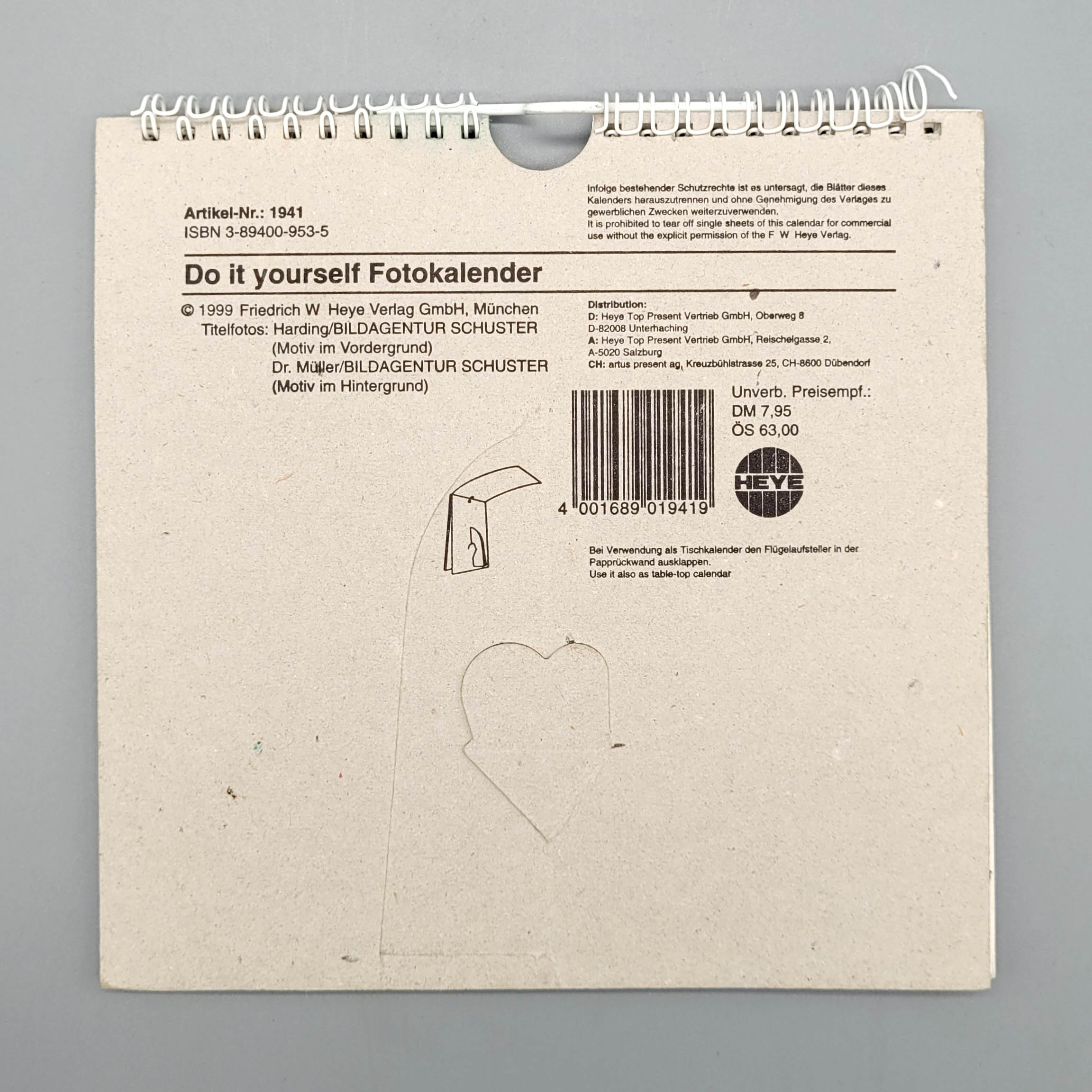 Los 669: HÖCKELMANN, Anton: Kalender für das Jahr 2000 – Bild 4