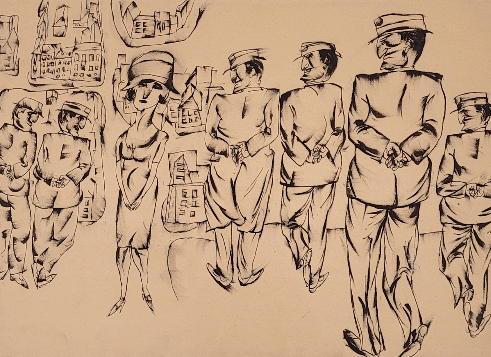 Los 700: DEUTSCHER EXPRESSIONIST: Straßenszene – Bild 2