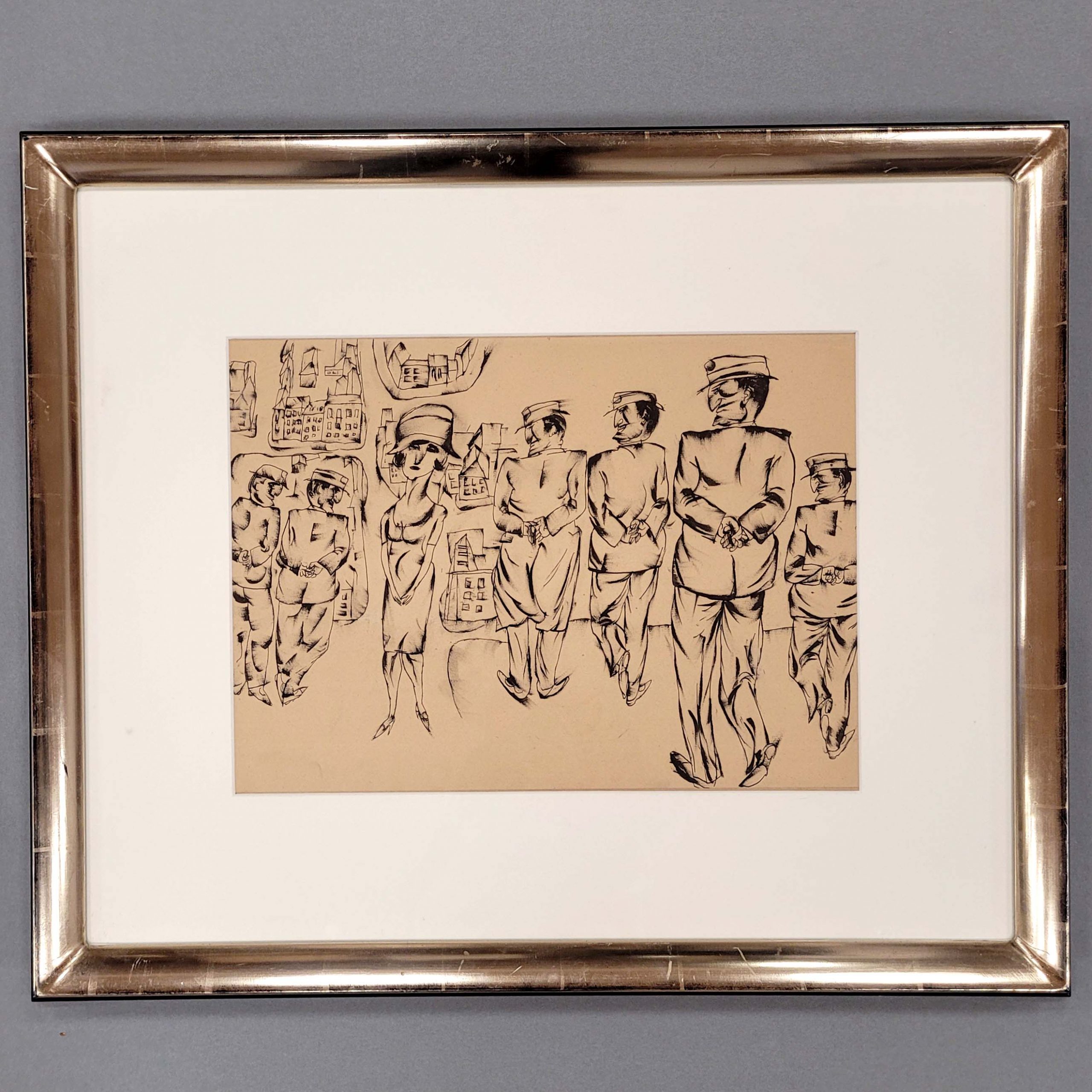 Los 700: DEUTSCHER EXPRESSIONIST: Straßenszene