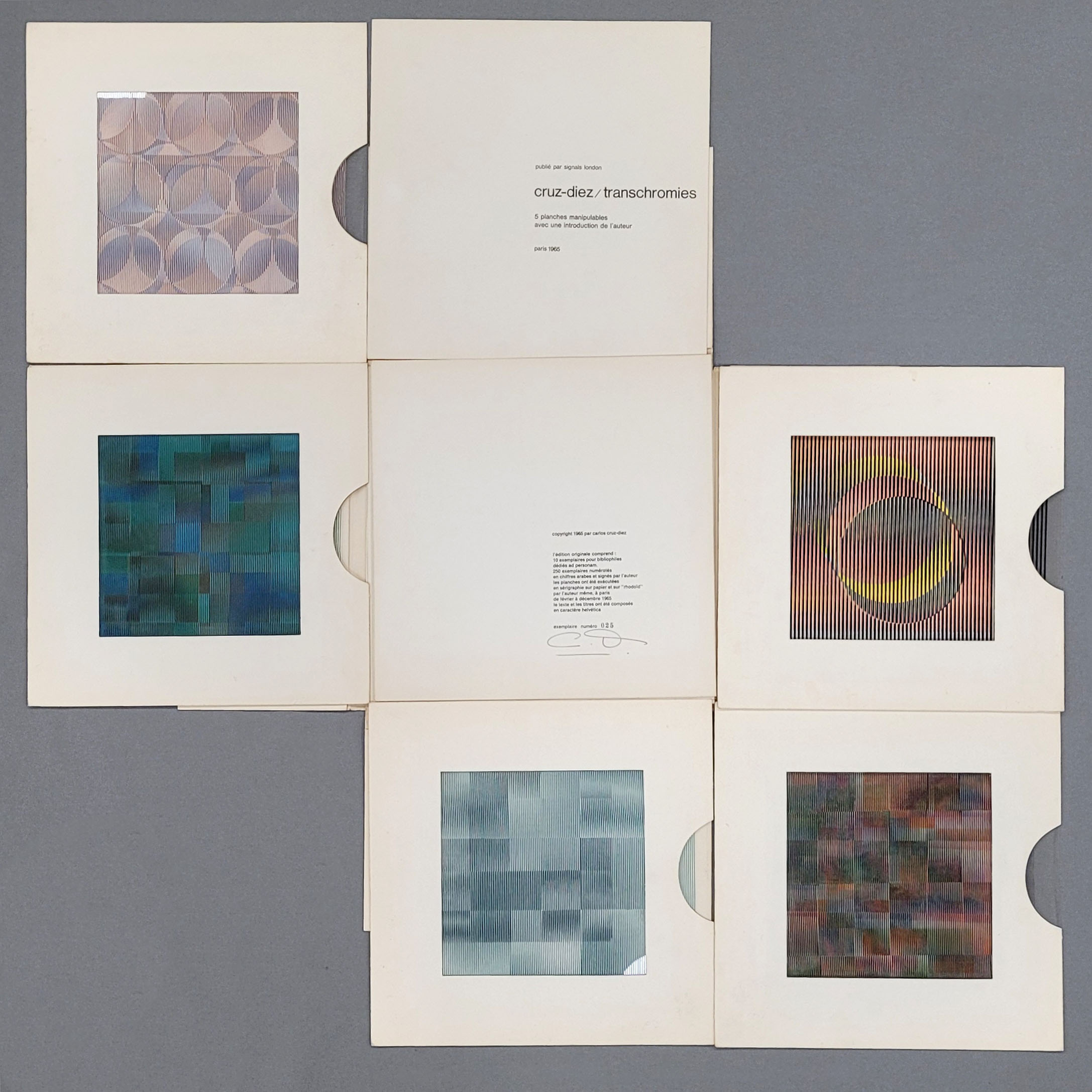 Los 717: CRUZ-DIEZ, Carlos: Transchromies – Bild 2