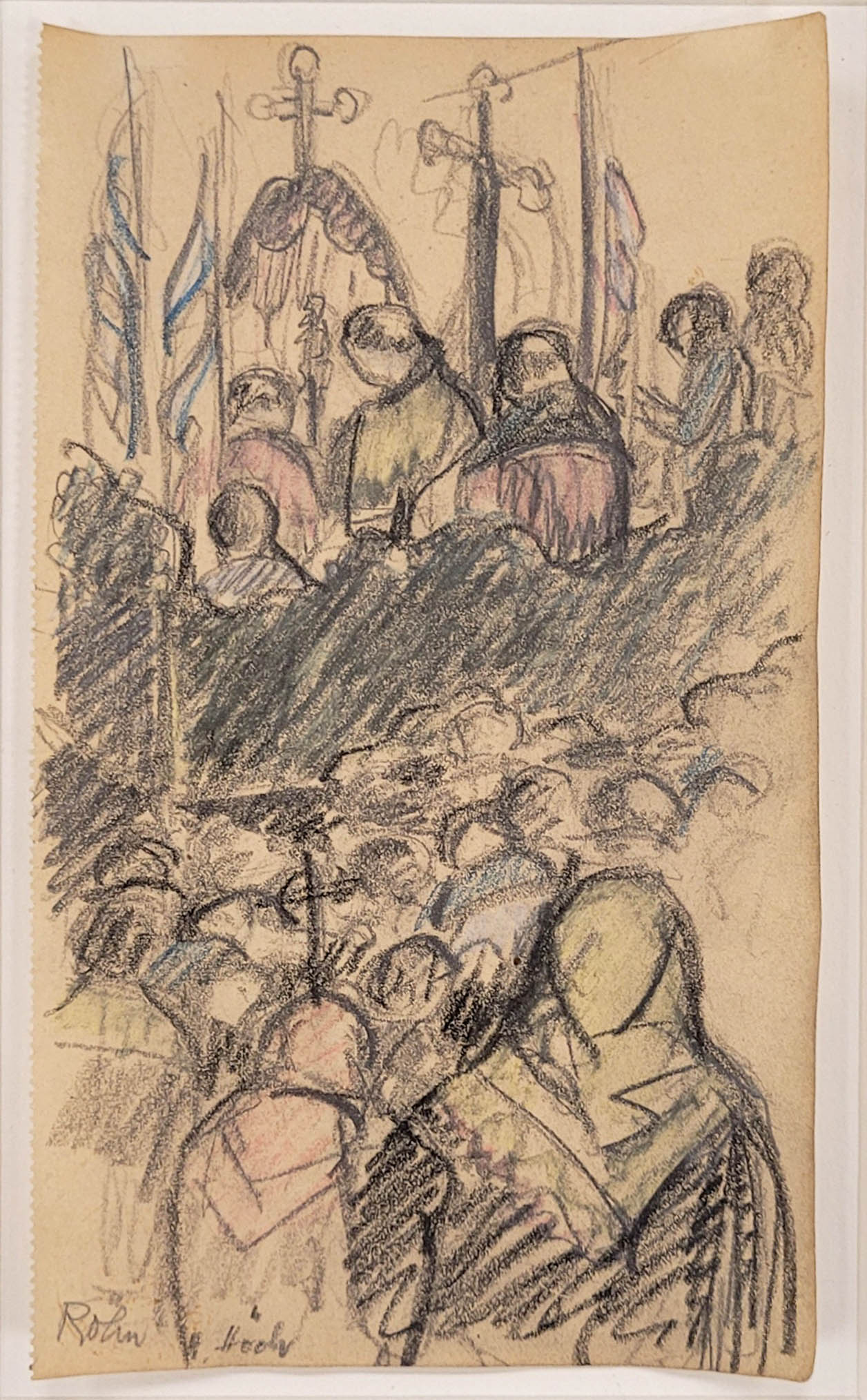 Los 725: HÖCH, Hannah: Prozession – Bild 2