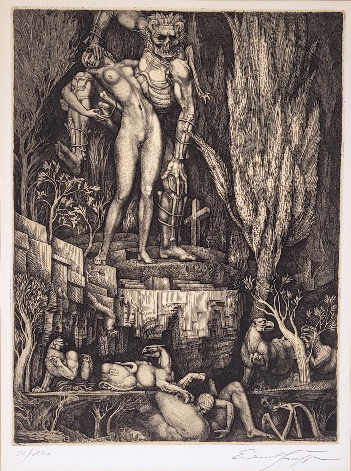 Los 728: FUCHS, Ernst: Der Tanz mit dem Tod – Bild 2