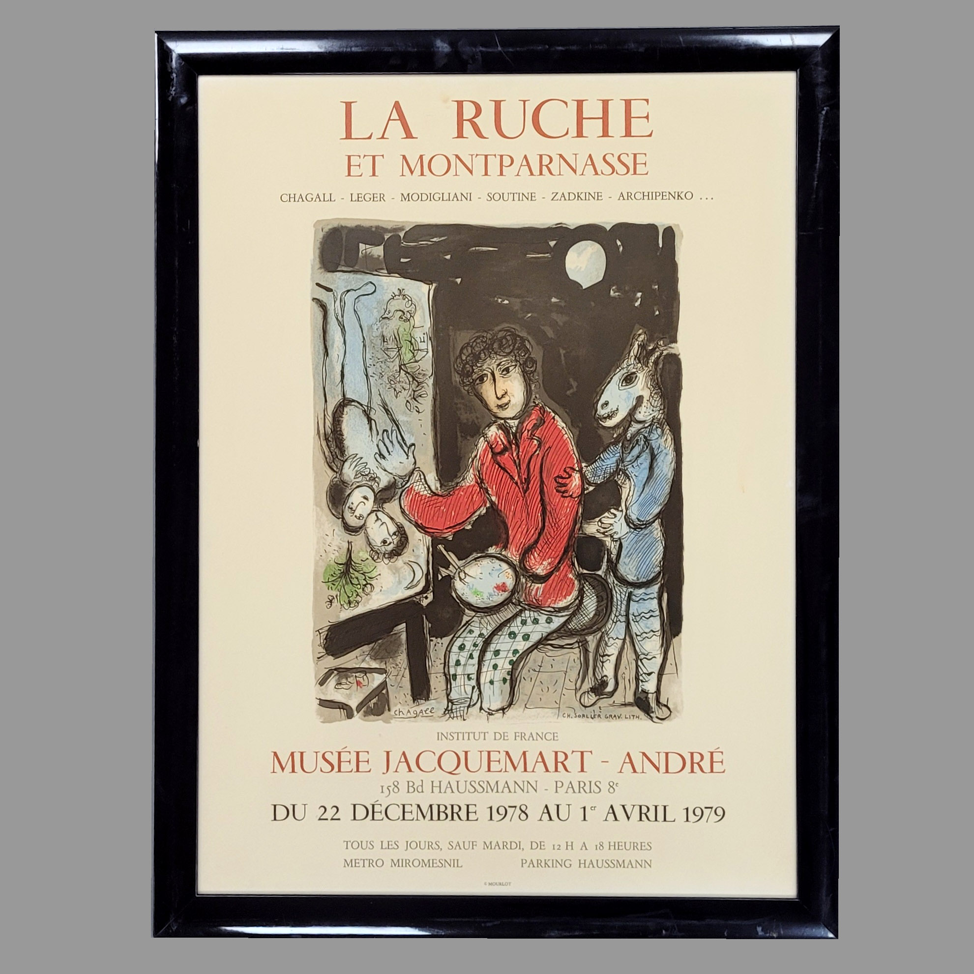 Los 749: CHAGALL, Marc: La Ruche et Montparnasse