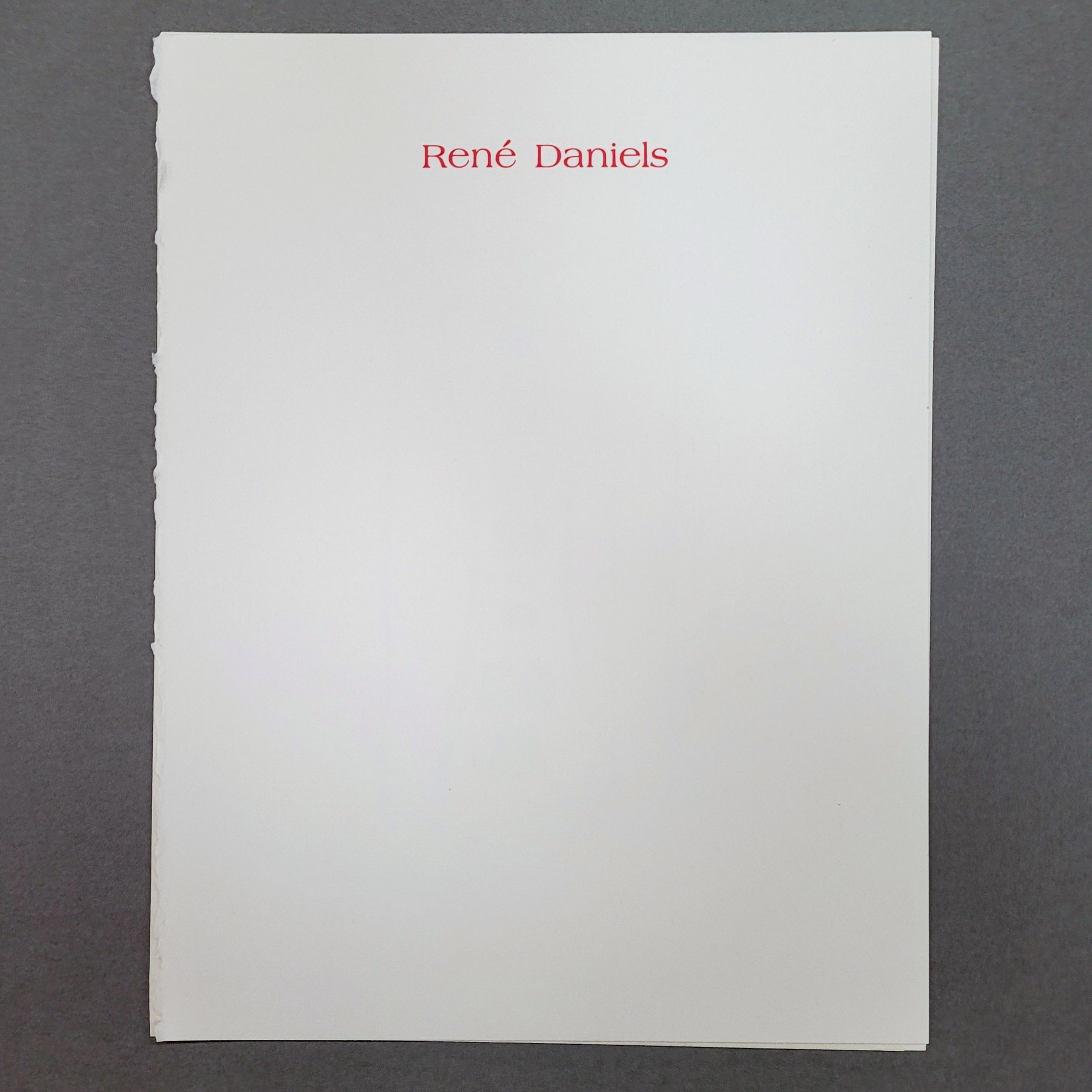 Los 770: DANIELS, René: R'dam – Bild 2