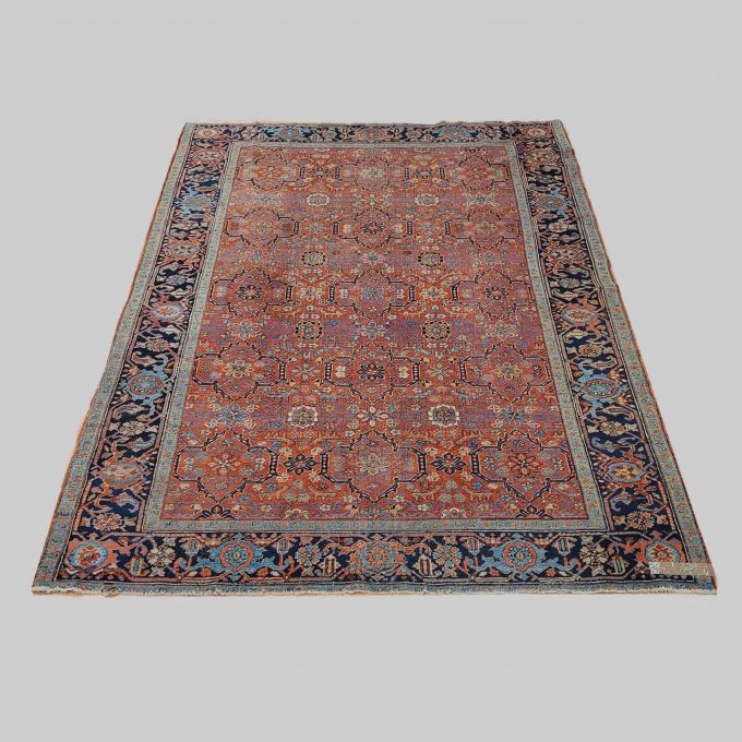 Los 900: Heriz, um 1920, 331 x 230 cm, Zustand C/D