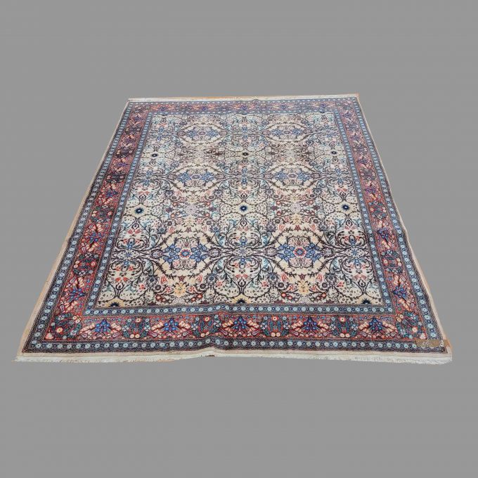 Los 901: Hereke, Wolle, um 1950, 314 x 234 cm, Zustand C (Mottenschaden)