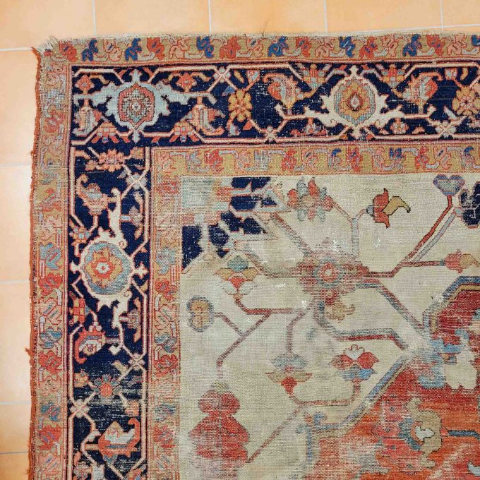 Los 907: Karadscha, Ende 19. Jh., 360 x 290 cm, Zustand D – Bild 3