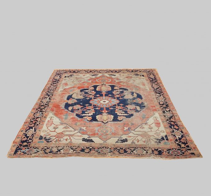 Los 907: Karadscha, Ende 19. Jh., 360 x 290 cm, Zustand D