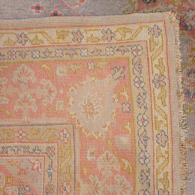 Los 908: Ushak, um 1910, 350 x 260 cm, Zustand C – Bild 2