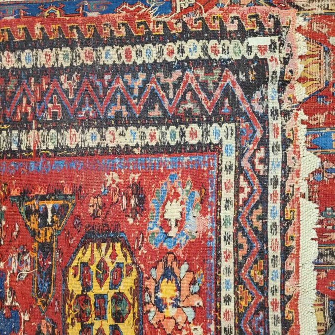 Los 914: Sumakh, um 1910, 266 x 186 cm, Zustand D – Bild 2
